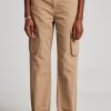 Trousers & Joggers | CLO-BOT-TRO Trousers & Joggers Straight Leg Cargo Trouser - Beige