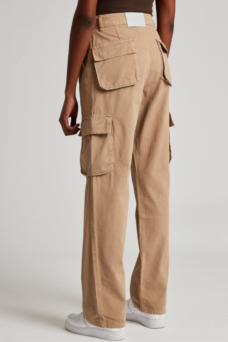 Trousers & Joggers | CLO-BOT-TRO Trousers & Joggers Straight Leg Cargo Trouser - Beige