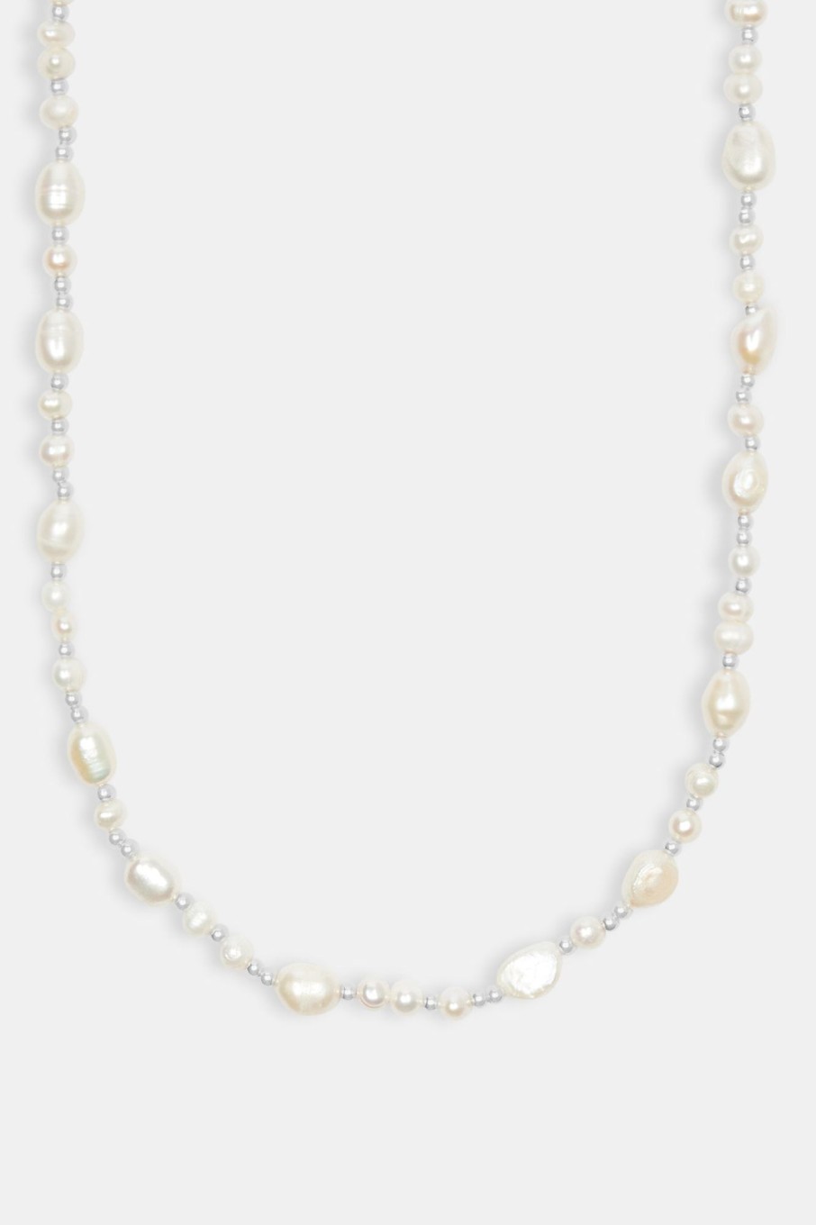 Pearl Necklaces & Bracelets | cernucci Pearl Necklaces & Bracelets Baroque Freshwater Pearl Necklace - White