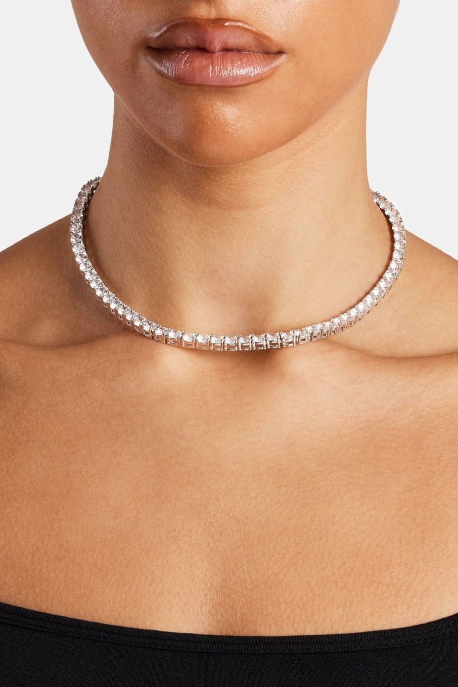 Iced Jewellery | JWL-CHN Iced Jewellery Womens Round Tennis Chain