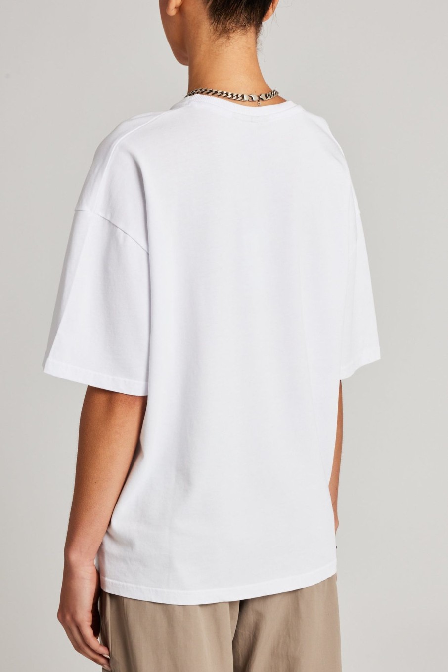 T-Shirts & Tops | CLO-TOP-TEE T-Shirts & Tops Oversized T-Shirt - White